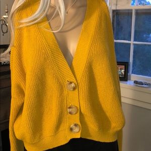 Yellow Cardigan